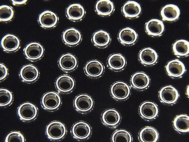 925純銀切面圓珠 2mm, 2.5mm, 3mm, 4mm, 5mm, 6mm 無鍍層 1顆