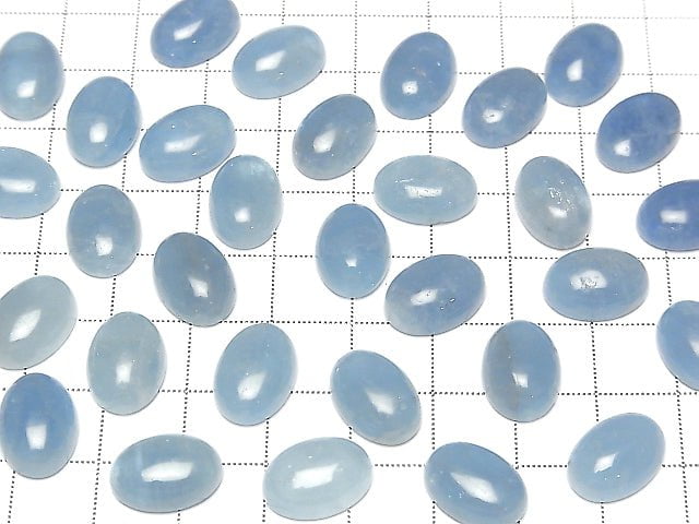 Namibia Aquamarin AAA Oval Cabochon 14x10mm 1 Stück