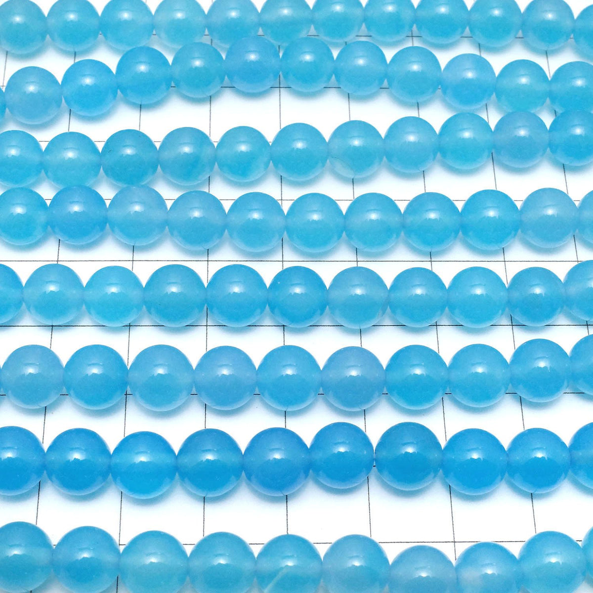 Blue Agate AAA Round 8mm 1strand beads (aprx.14inch/35cm)
