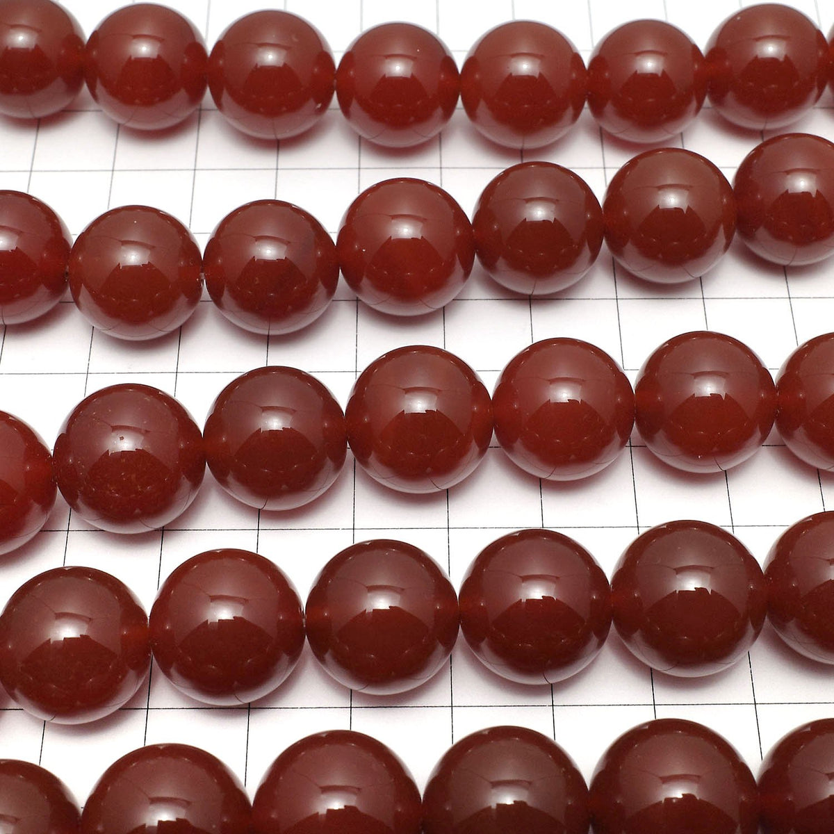 Red Agate AAA Round 16 mm half or 1strand beads (aprx.15 inch / 36 cm)