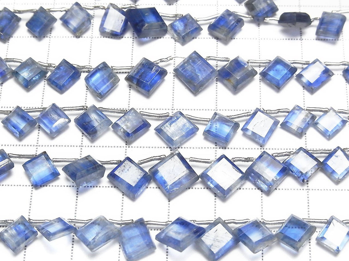 Kyanite AA++ Diamond Shape half or 1strand beads (approx. 9 inches/22 cm)