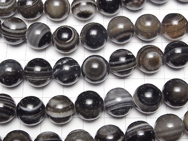 Tibetan Agate (Eye Agate) Round 14mm half or 1strand beads (aprx.15inch/36cm)