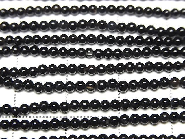 Onyx Round 2mm 1strand beads (approx. 15 inches/36 cm)