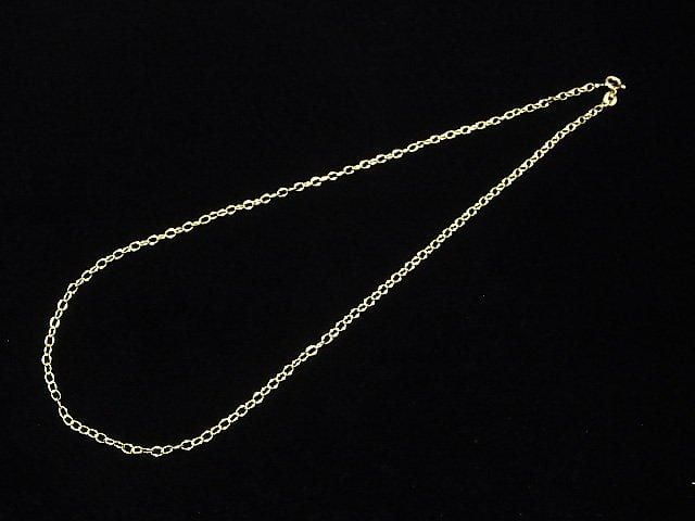 Chaîne fine maille forçat en Argent 925 plaqué Or 18 carats de 2,5 mm, 40-45-50-60cm, 1 pièce