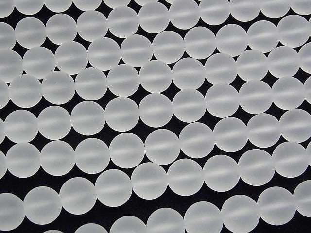 Frosted Quartz AAA Rund 10mm 1/4 oder 1 Strang Perlen (ca. 15 Zoll/37 cm)