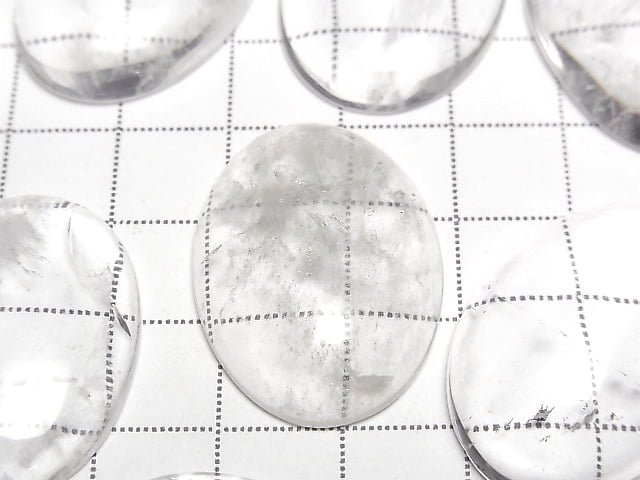 Crystal AA++ Oval Cabochon 30x22mm 1pc