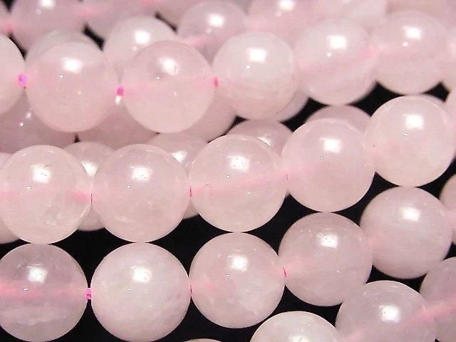 Rose Quartz Round 10mm 1strand beads (approx. 15 inches/36 cm)