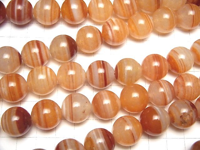 Carnelian, Sardonyx AAA- Round 16mm half or 1strand beads (aprx.15inch/36cm)