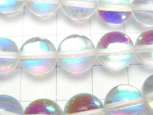 Luna Flash Round 10mm 1strand beads (aprx.15inch/36cm)