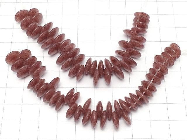 Moscovite Coin 10x10mm 1strand beads (aprx.3inch/8cm)