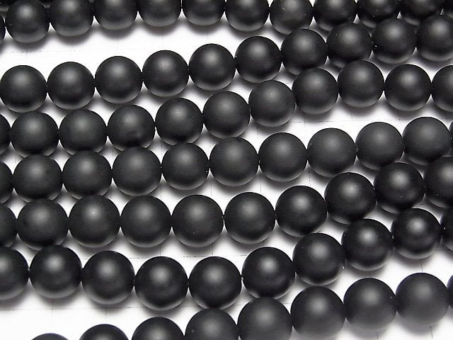 Frost Onyx Round 10mm 1strand beads (aprx.15inch / 36cm)