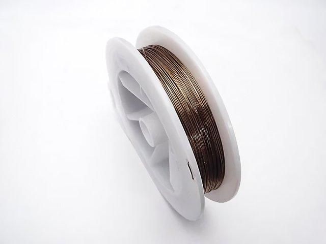 Artistic Wire, Antique Brass Color (Gunmetal), Large Roll (1 roll)