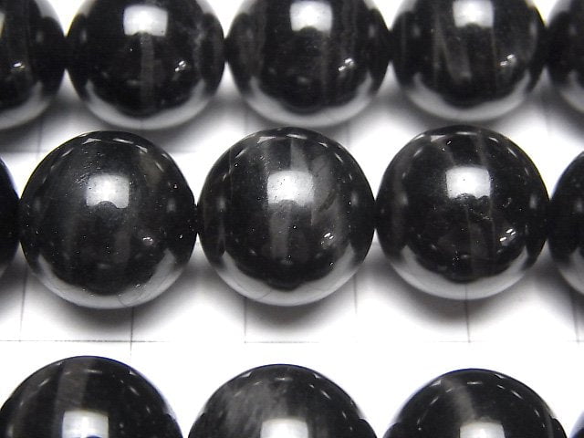 Black Tiger's Eye AAA Round 16mm 1/4 or 1strand beads (aprx.15inch/36cm)