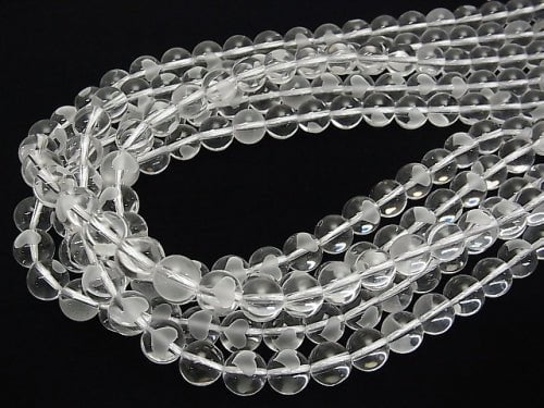 Heart Carving! Crystal Quartz AAA Round 8mm,10mm,12mm,14mm 1/4 or 1strand beads (aprx.14inch/35cm)