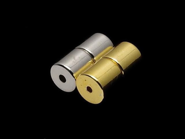 Metal Parts Magnetic Clasp 12x6x6mm 4 pairs