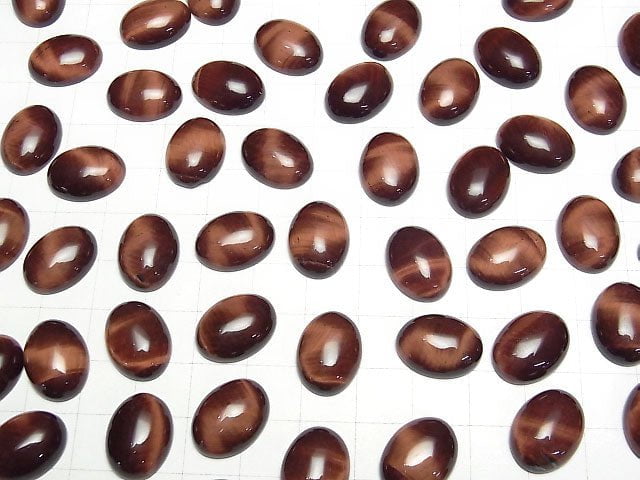 Roter Tigerauge AA++ Ovaler Cabochon 16x12mm 2Stk 3,59 $!