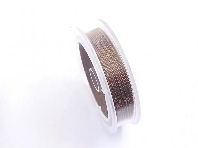 Artistic Wire Twist, Antique Brass (Gunmetal) Color, 1 Roll