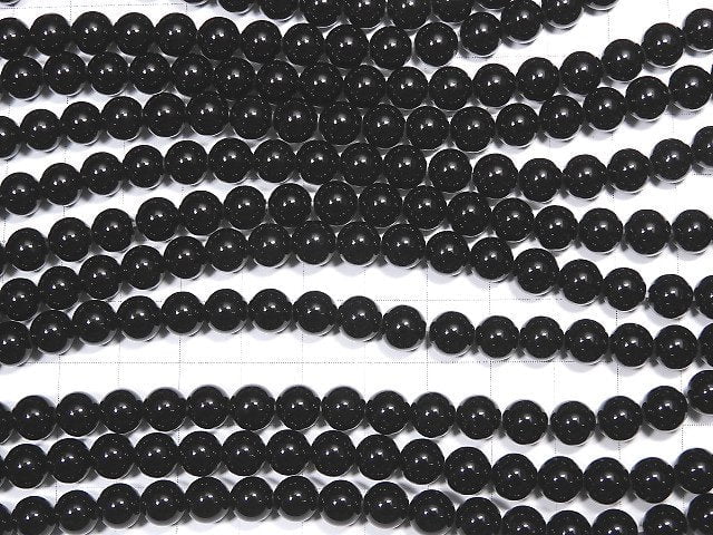 Onyx Round 7mm 1strand beads (aprx.15inch/37cm)