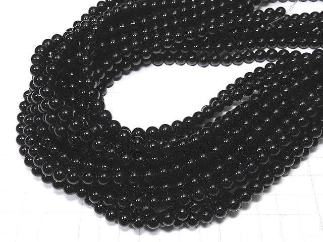 Onyx Round 7mm 1strand beads (aprx.15inch/37cm)