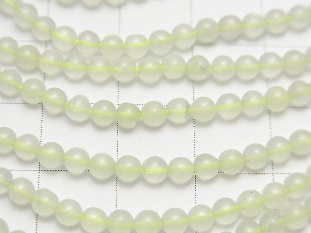 1strand $3.79! New Jade Round 3mm 1strand beads (aprx.15inch / 38cm)