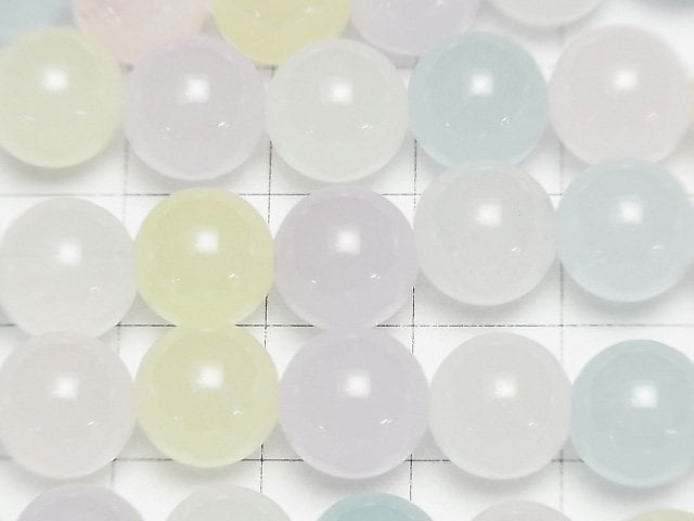 Multicolor Jade Round 10mm 1strand beads (aprx.15inch/35cm)