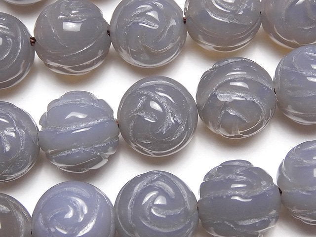 Onyx, Rose Gemstone Beads