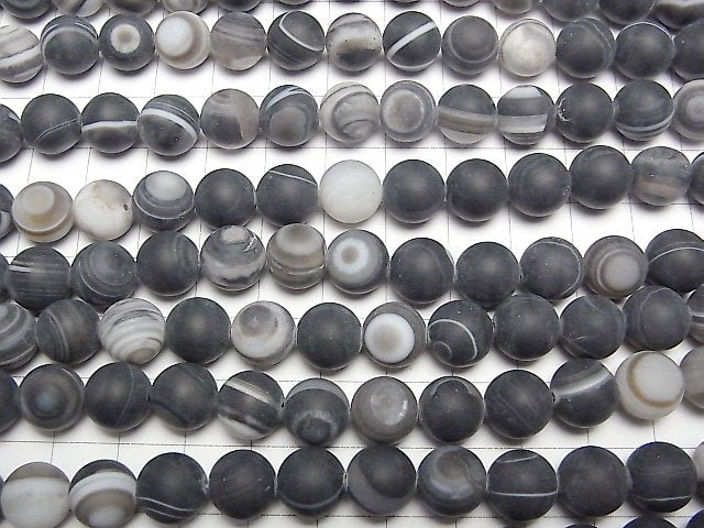 1strand $8.79! Frost Tibet Agate (Eye Agate) Round 10mm 1strand beads (aprx.15inch / 36cm)