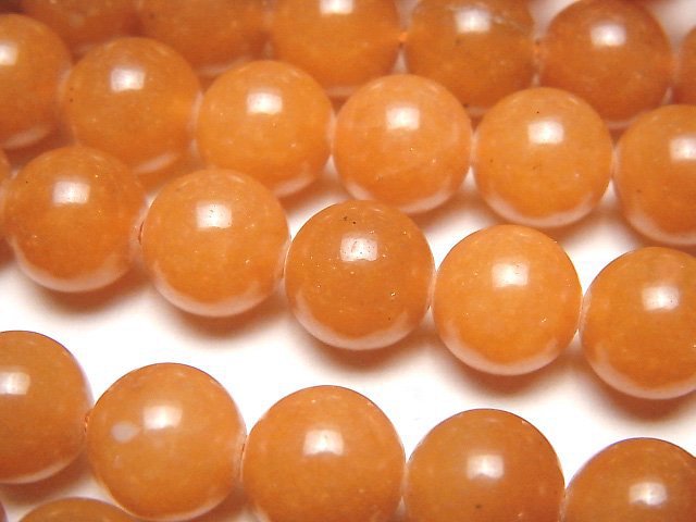 Orange Aventurine Round 10mm 1strand beads (aprx.15inch / 38cm)