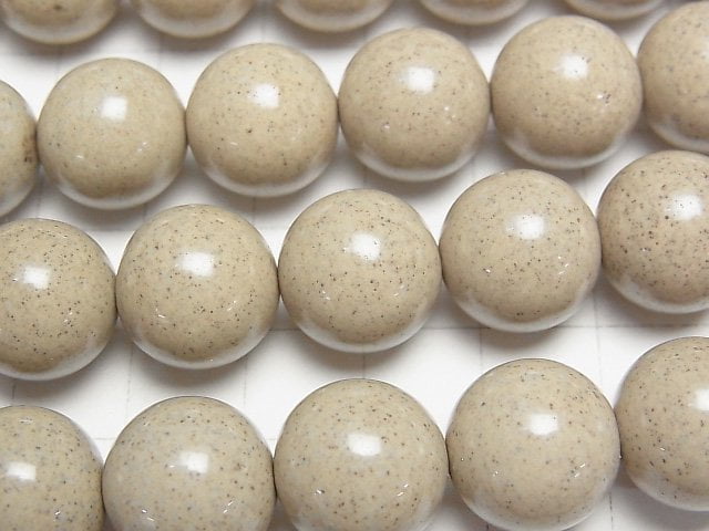 Taiwan Hokutolite Round 14mm 1/4 or 1strand beads (aprx.15inch/37cm)