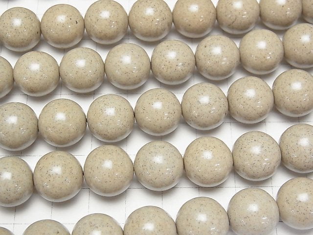 Taiwan Hokutolite Round 14mm 1/4 or 1strand beads (aprx.15inch/37cm)