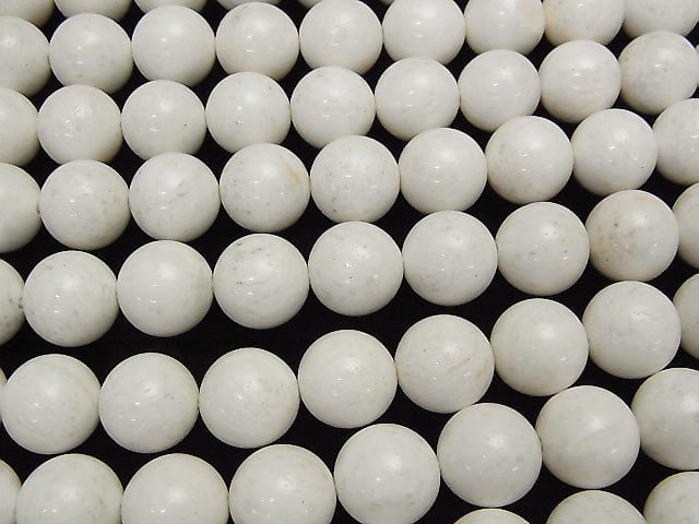 Zeolite Round 14mm half or 1strand beads (aprx.15inch/38cm)