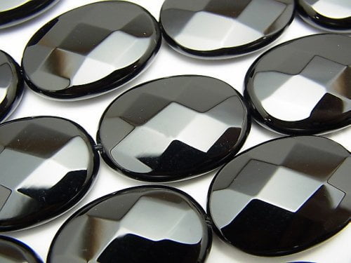 Onyx, Oval Gemstone Beads