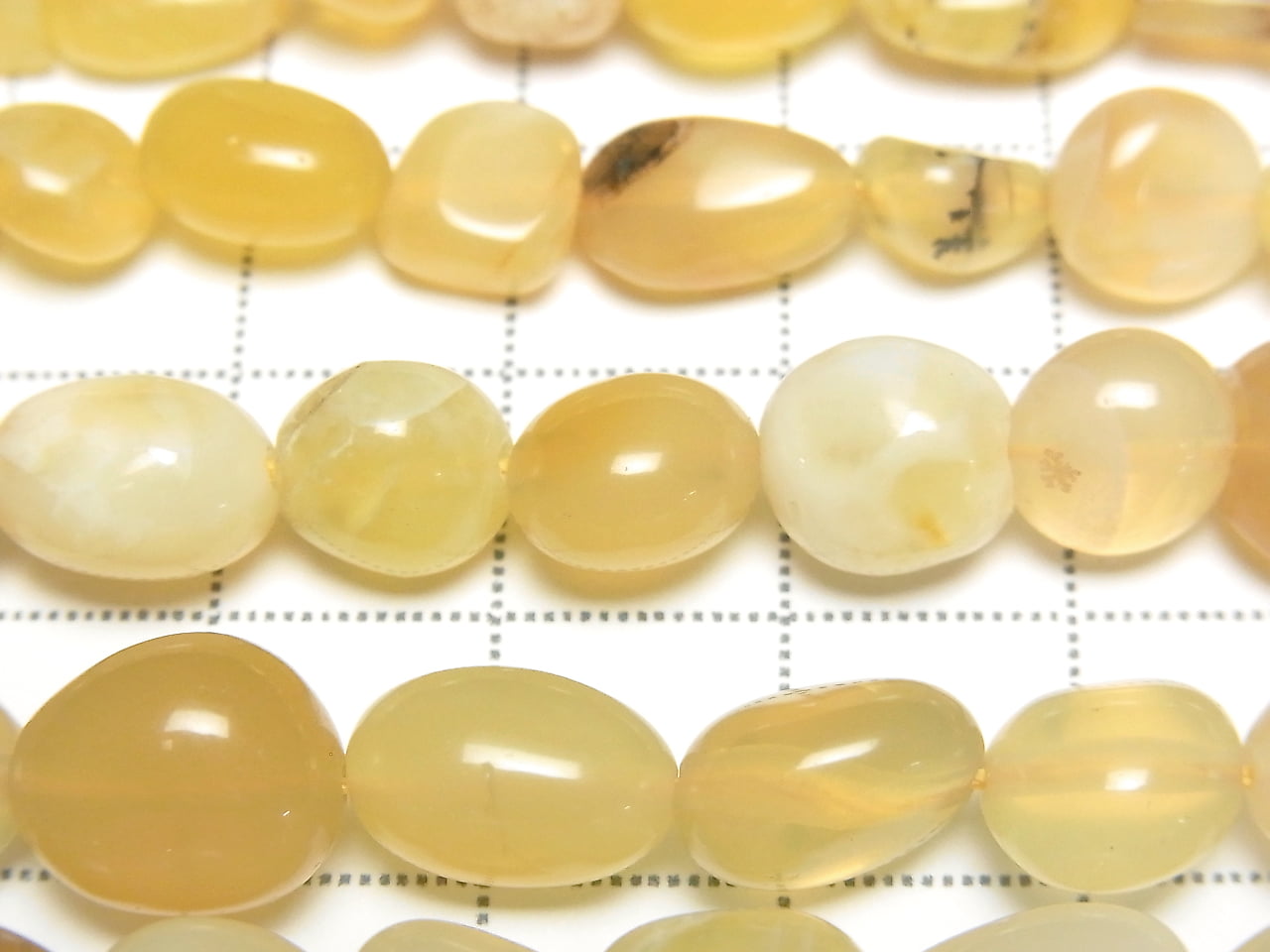 Yellow Opal AA Nugget 1strand beads (aprx.15inch/38cm)