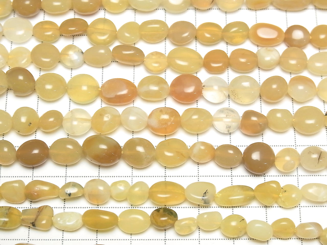 Yellow Opal AA Nugget 1strand beads (aprx.15inch/38cm)