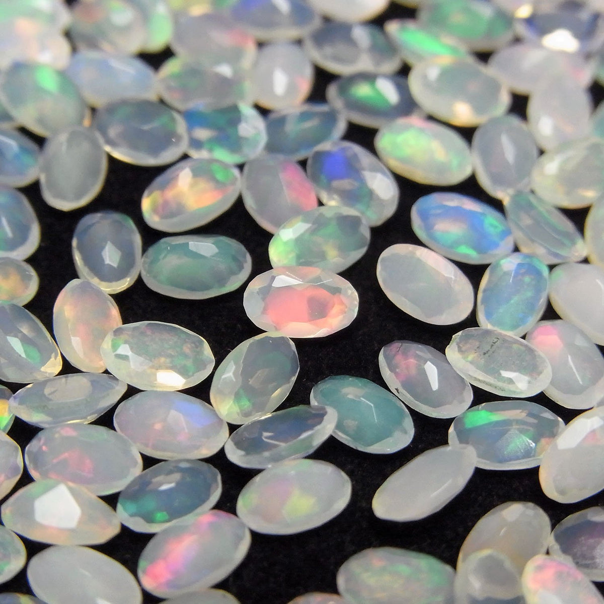 High Quality Ethiopia Opal AAA Oval Faceted 5 x 3 mm 10 pcs $13.99!