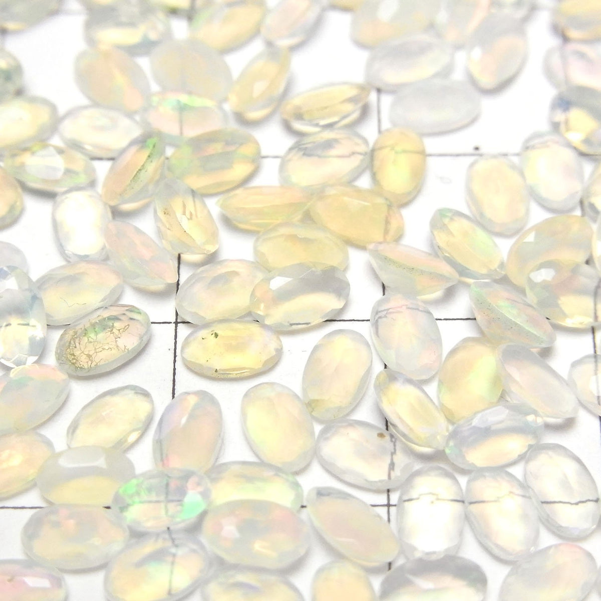 High Quality Ethiopia Opal AAA Oval Faceted 5 x 3 mm 10 pcs $13.99!