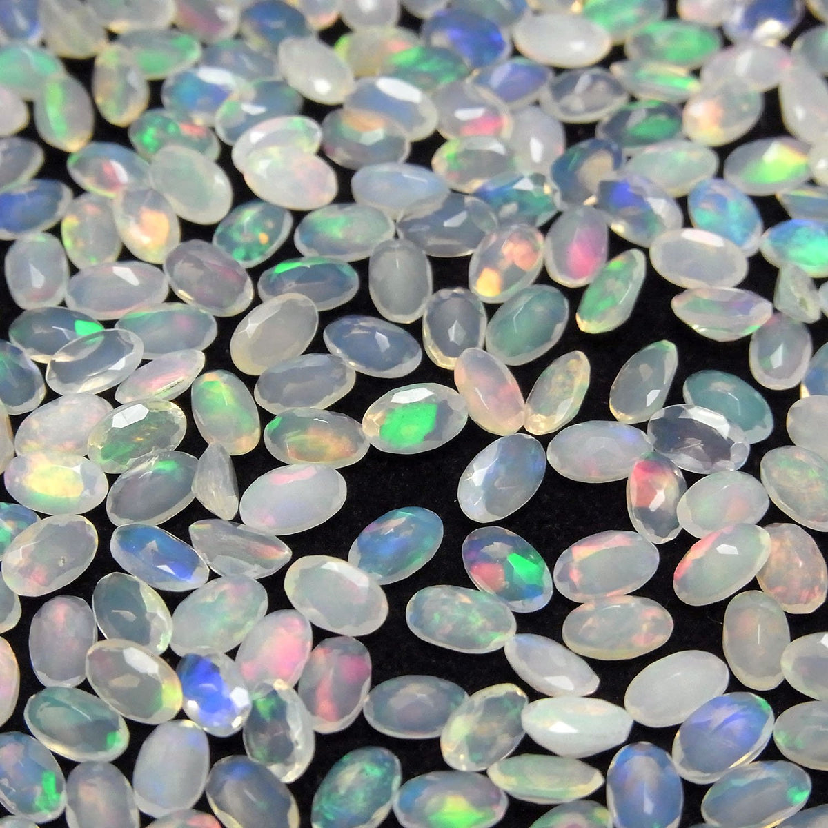 High Quality Ethiopia Opal AAA Oval Faceted 5 x 3 mm 10 pcs $13.99!