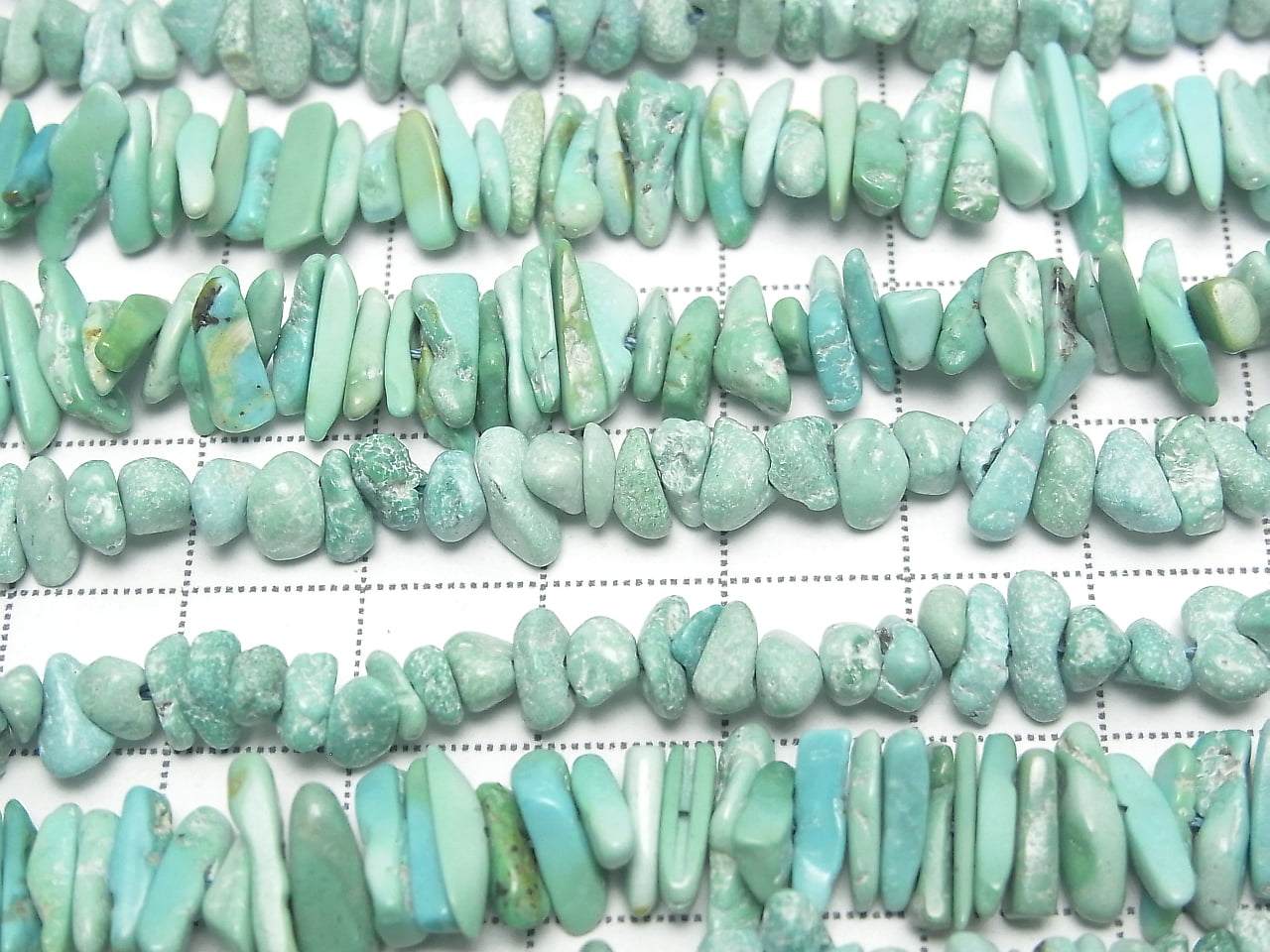 1strand $12.99! Turquoise AA++ Chips (Small Nugget ) 1strand beads (aprx.15inch/38cm)