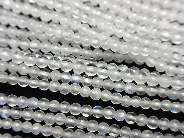 彩虹月光石 AA++ 圓珠 2mm 1串 (約15英吋/38公分)
