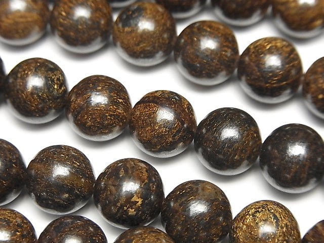 1strand $9.79! Bronzite Round 10mm 1strand beads (aprx.15inch/37cm)