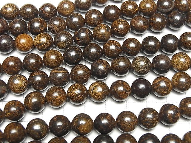 1strand $9.79! Bronzite Round 10mm 1strand beads (aprx.15inch/37cm)
