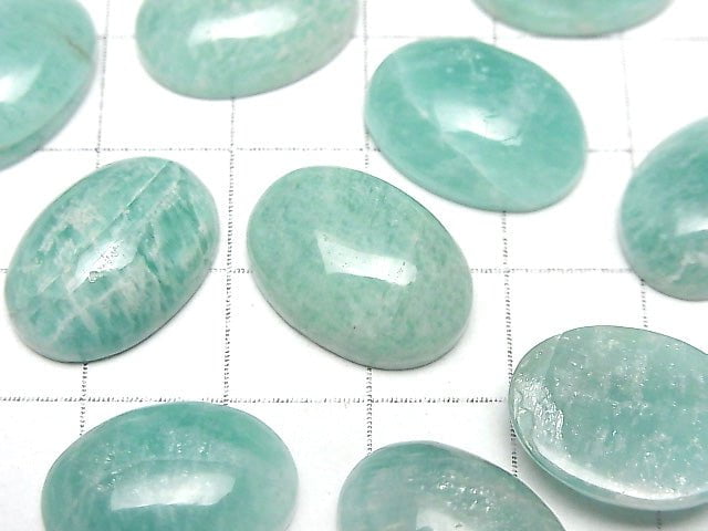 亞馬遜石 AA++ 橢圓形素面蛋面 18x13mm 2顆