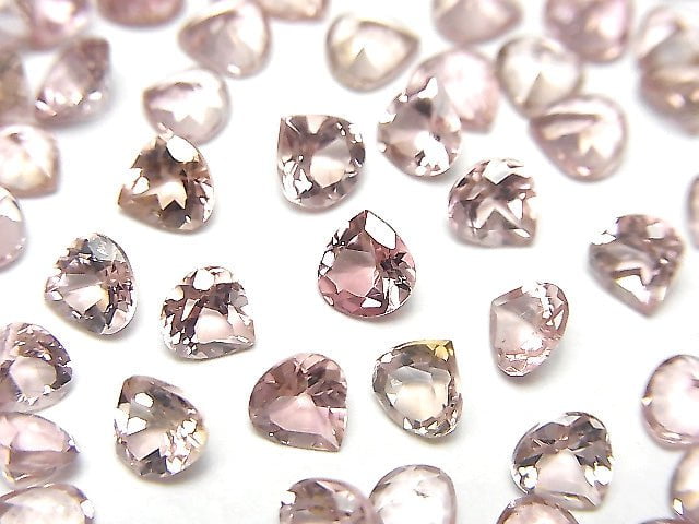 Hochwertiger rosa Turmalin AAA ungebohrt Kastanienförmig facettiert 5x5mm 4 Stück 19,99 $!