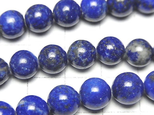 Lapislazuli AA Rund 8mm halb oder 1Strang Perlen (ca. 15 Zoll/36 cm)