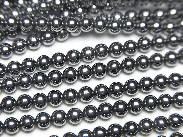 Terahertz Small Size Round 3mm 1strand beads (aprx.15inch/37cm)