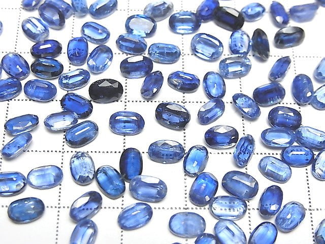 Hochwertiger Kyanit AAA Ungebohrt Oval Facettiert 6x4mm 5Stk 14,99 $!