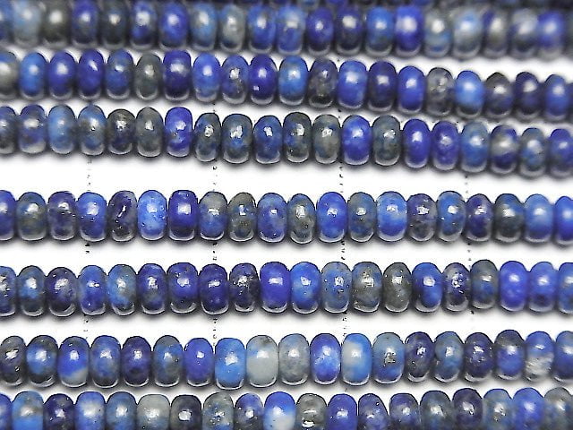 Lapislazuli AA Rondelle 4x4x2mm 1strang Perlen (ca. 15Zoll/36cm)