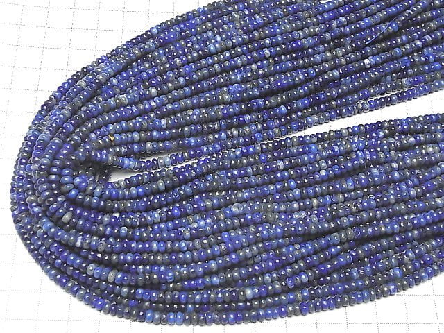 Lapislazuli AA Rondelle 4x4x2mm 1strang Perlen (ca. 15Zoll/36cm)