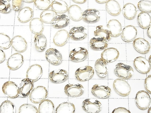 Hohe Qualität Skapolith Lose Stein Oval facettiert 10x8mm 1Stück