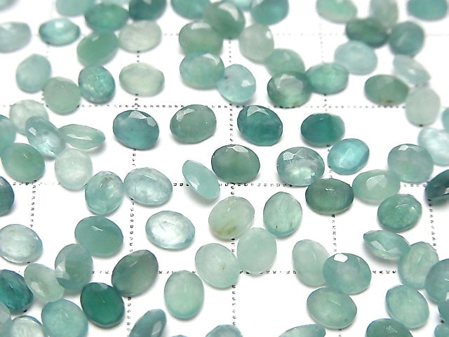 Grandidierit AA++ Lose Steine Oval Facettiert 5x4mm 5 Stück